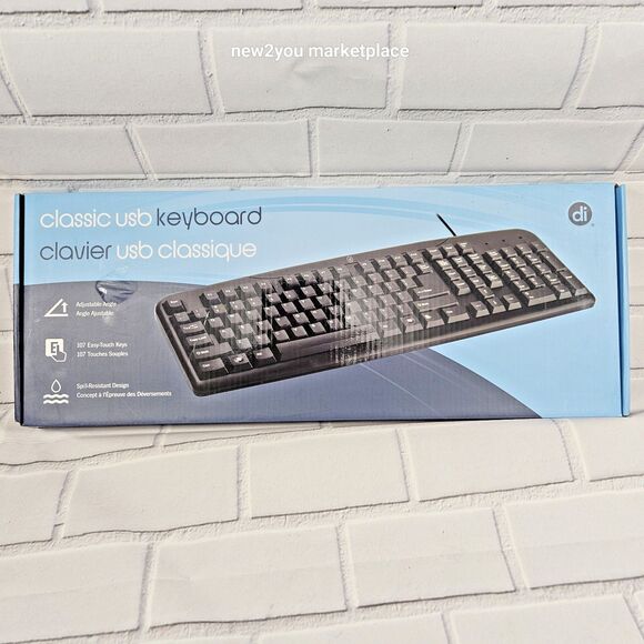 USB Keyboard BRAND NEW! SEALED! Digital Innovations 4250500 - Picture 1 of 6